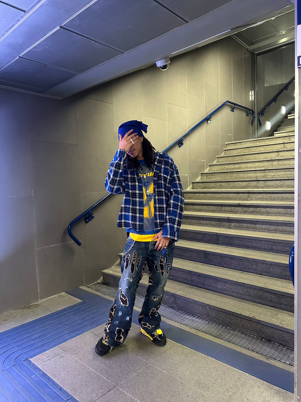 Mascalzone Beanie Blue