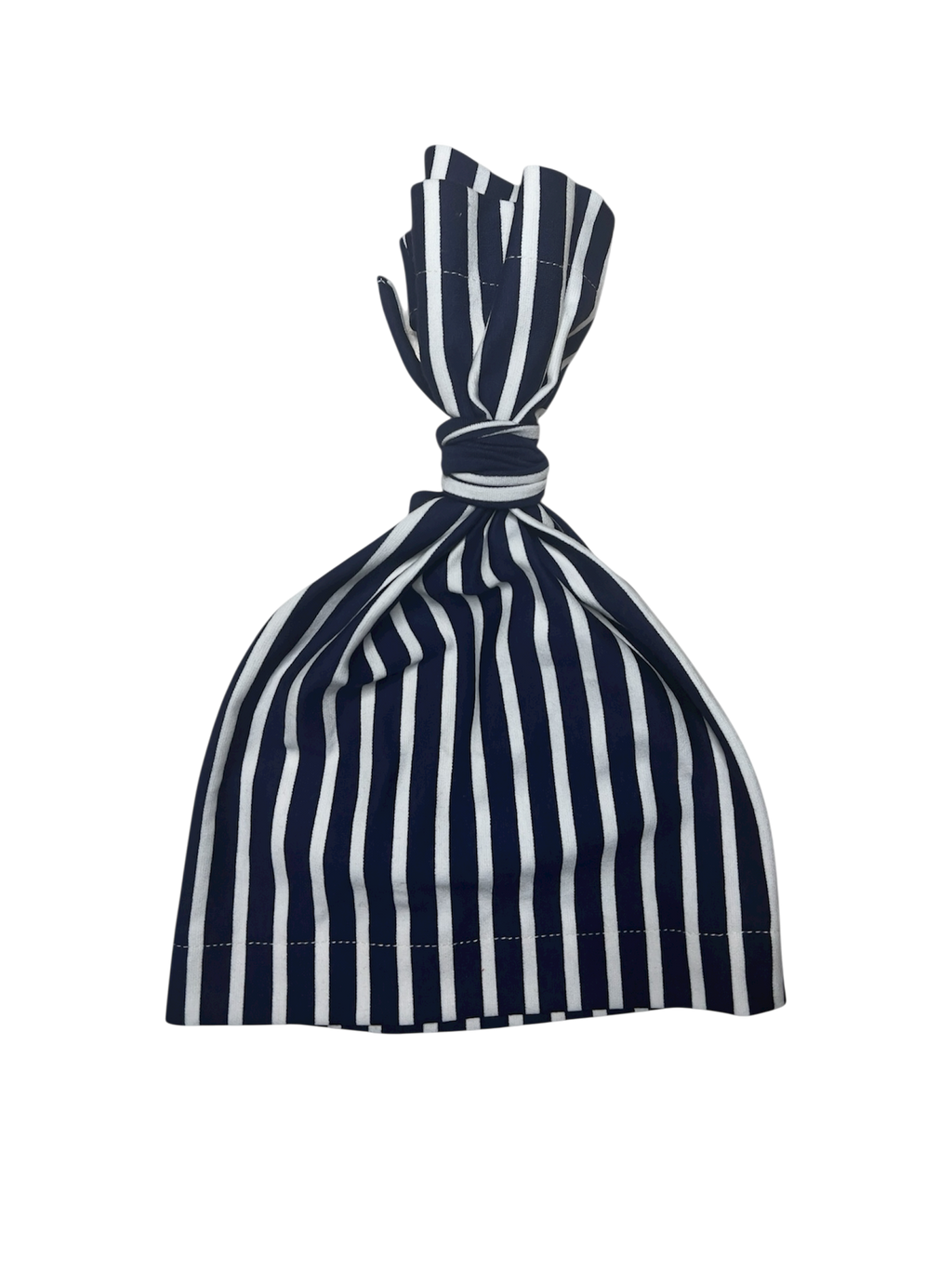 Mascalzone Beanie Blue/White Stripes