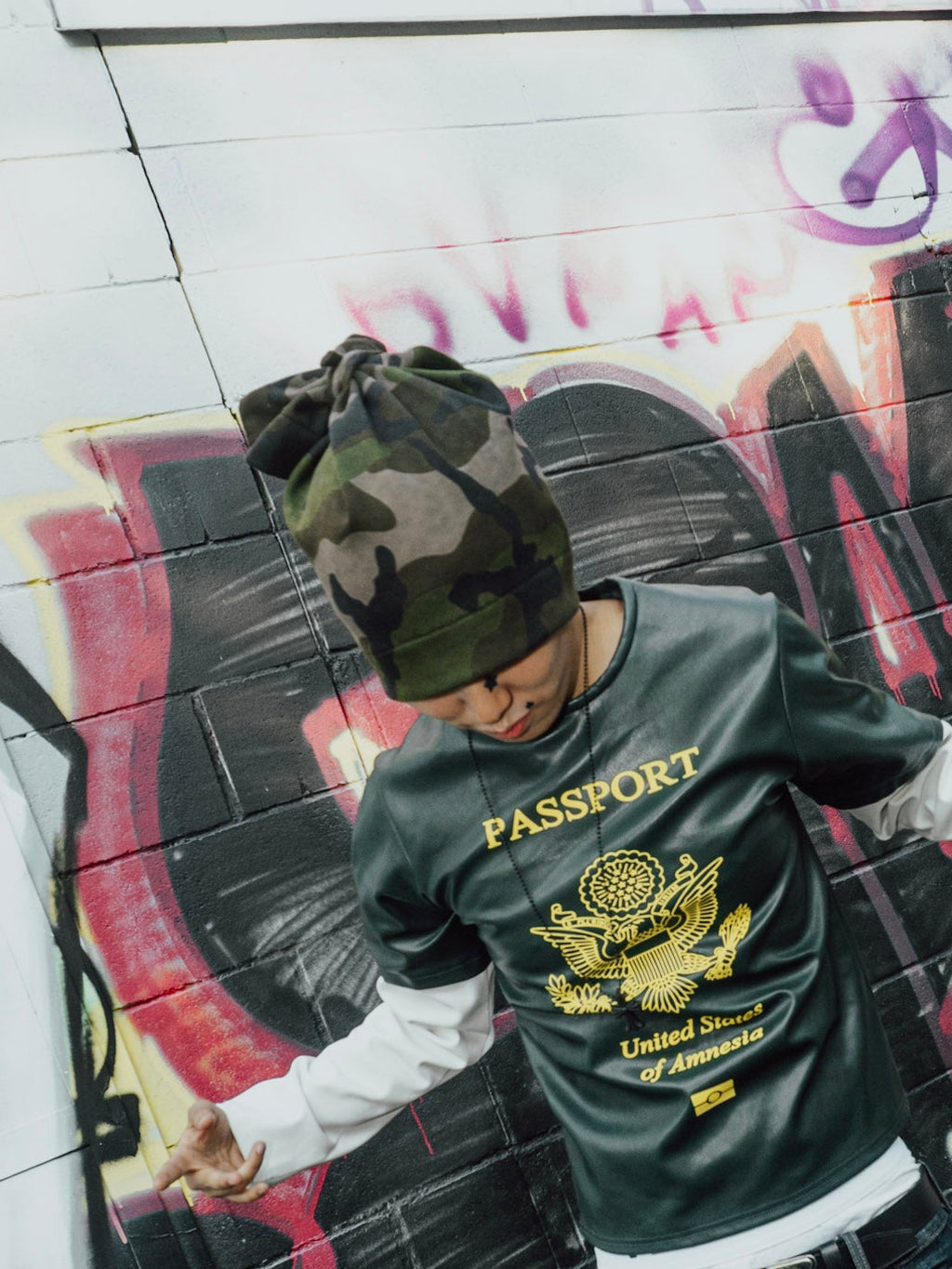 Mascalzone Beanie Green Camo