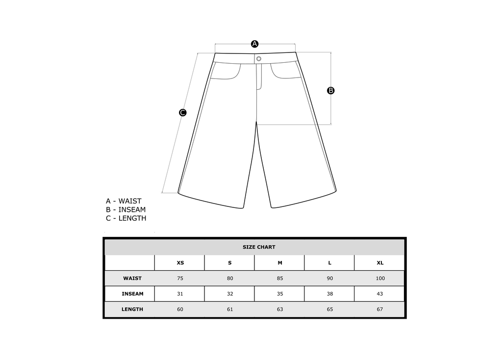 Vector Camo Jorts